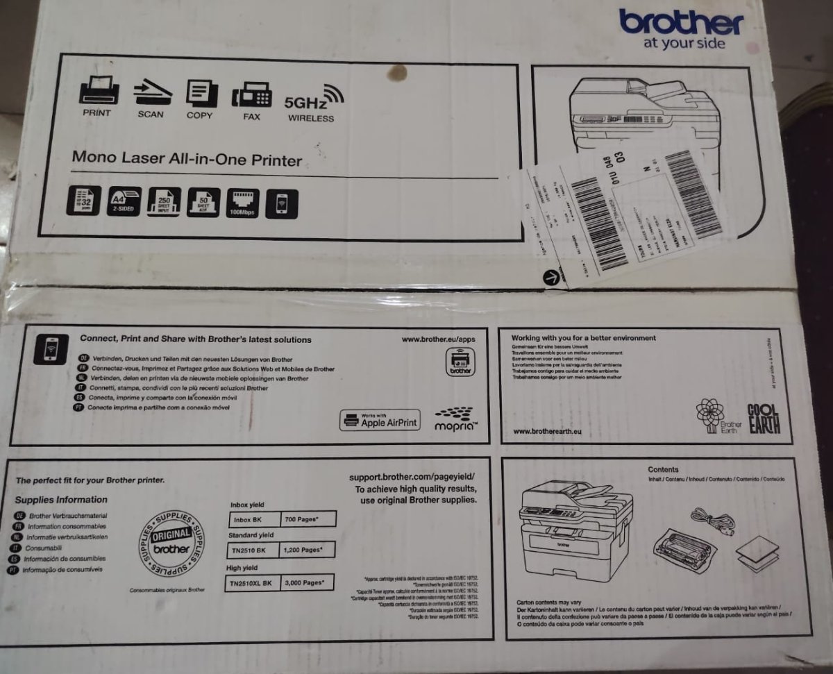 Imprimante Laser Brother MFC-L2827DW — Neuve